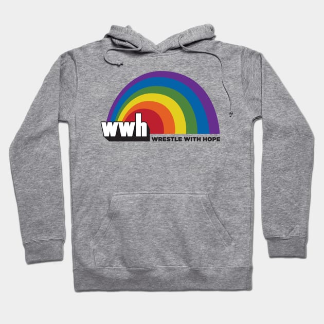 WWH Action Figure Logo Hoodie by WrestleWithHope